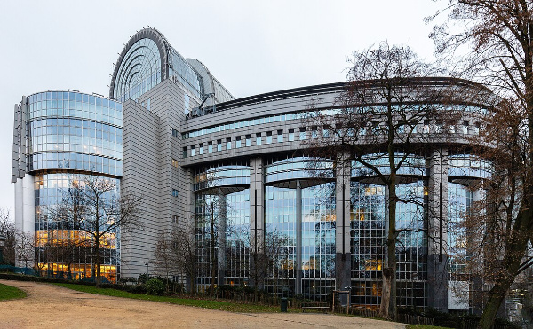 Imagen del edificio del Parlamento Europeo